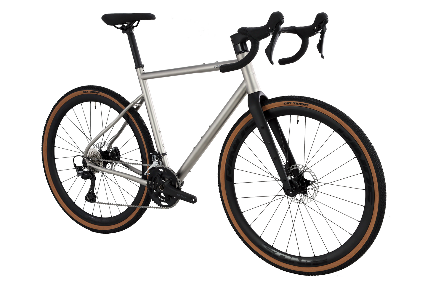 RINOS Atlas 5. Bici de Gravel de Titanio Shimano GRX820