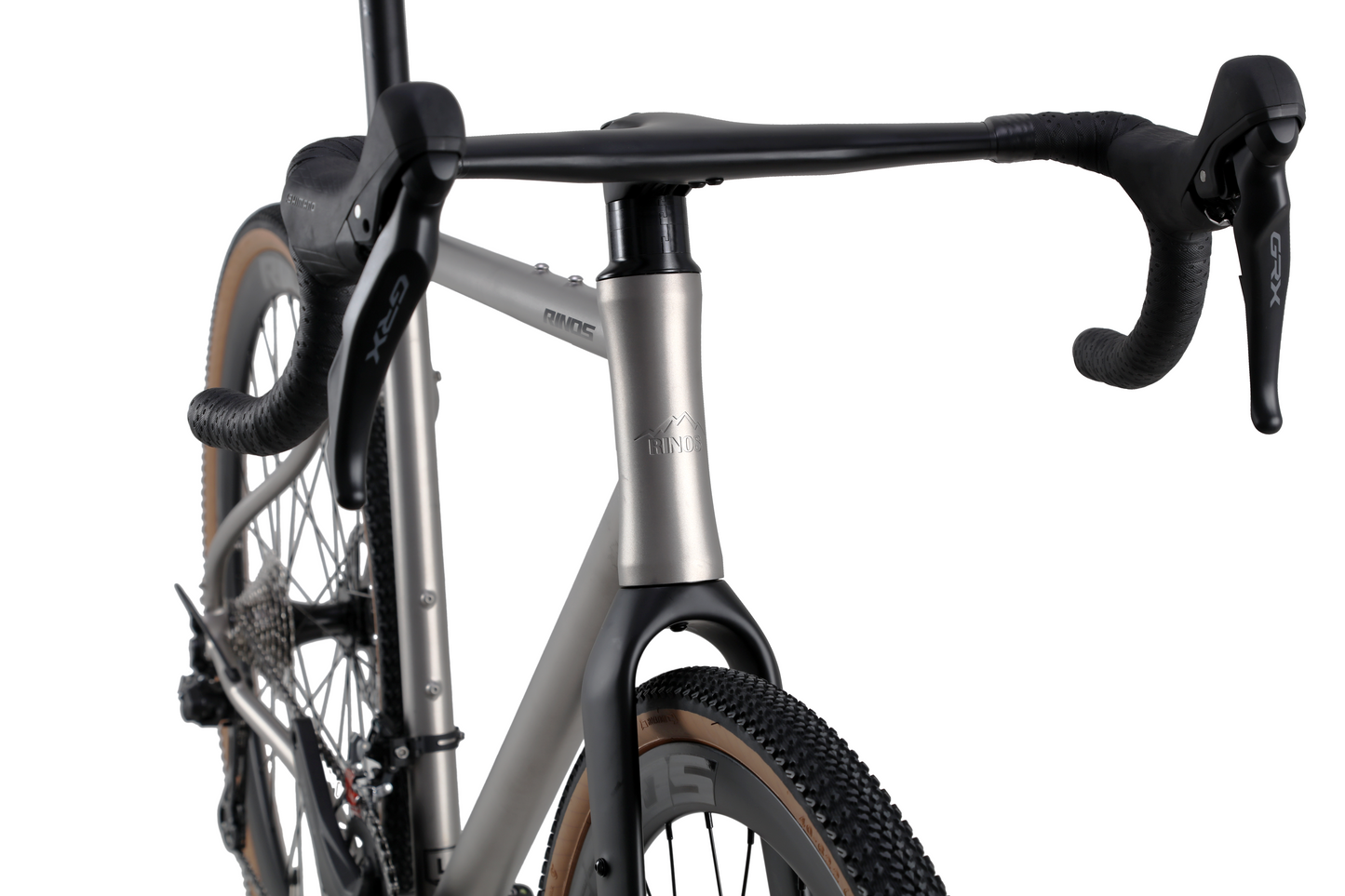 RINOS Atlas 1. Bici de Gravel de Titanio Shimano GRX400