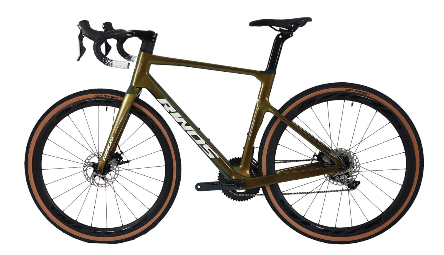 Bicicleta Gravel Carbono RINOS Sandman5.0 Shimano R8000 Ultegra