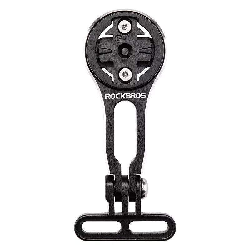 Soporte de ordenador para bicicleta ROCKBROS para Garmin Bryton Wahoo GPS soporte de manillar de aluminio