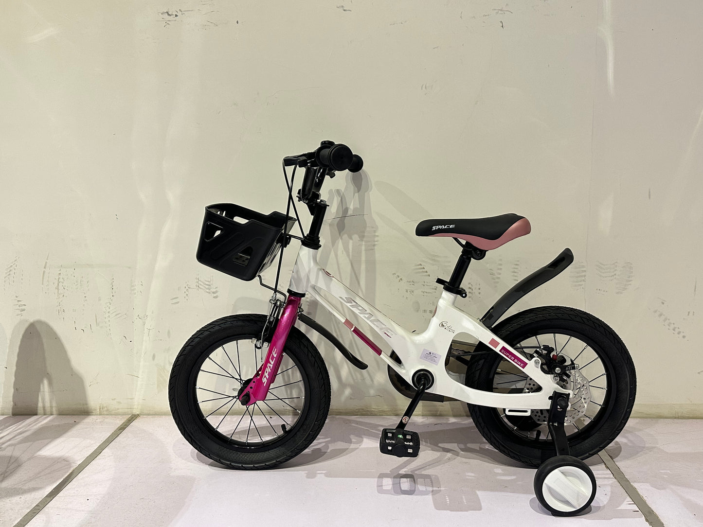 Bicicleta infantil SKYS de 3 a 9 años 14/16/18 pulgadas rosa