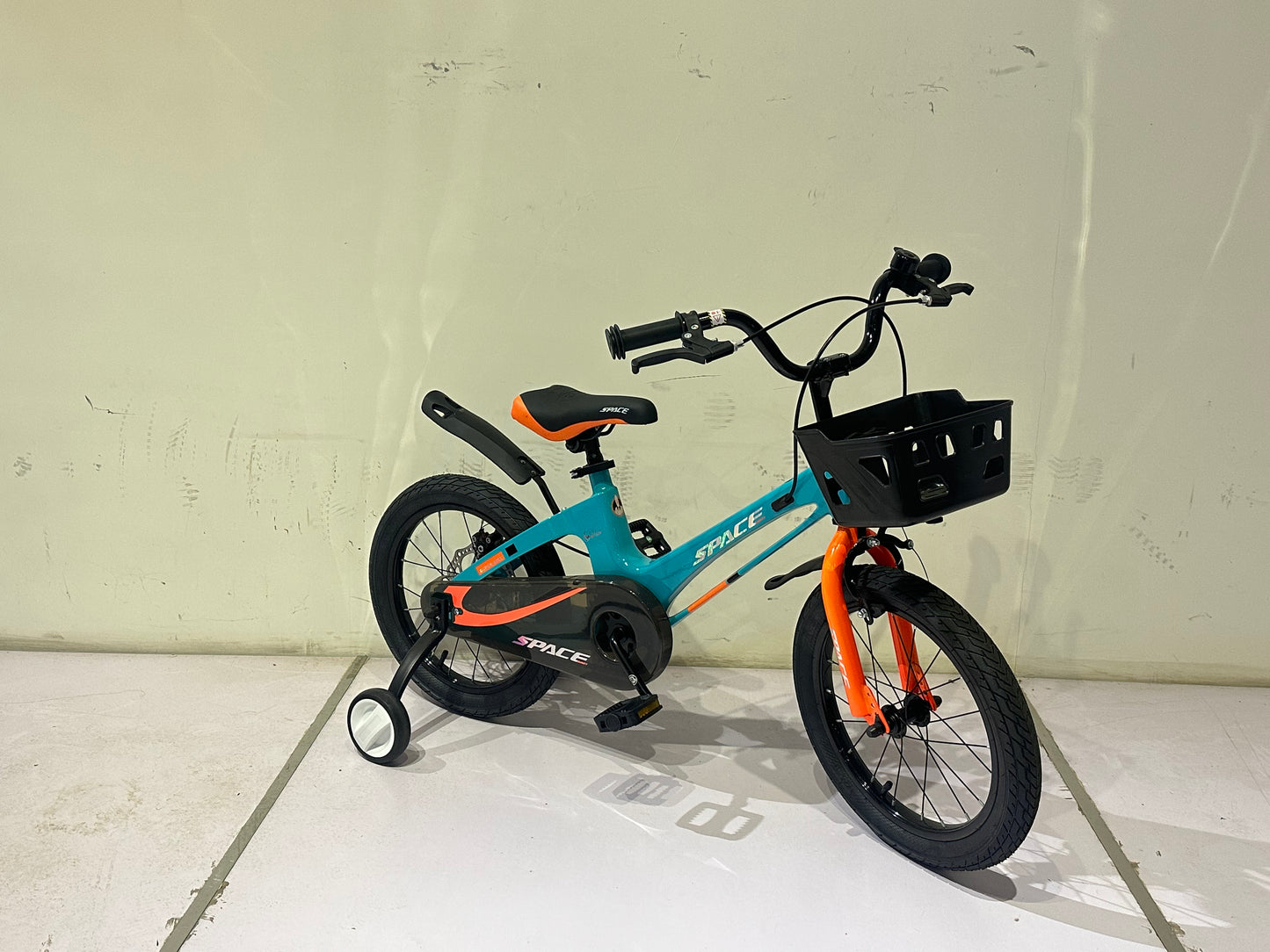 Bicicleta infantil SKYS de 3 a 9 años 14/16/18 pulgadas azul naranja
