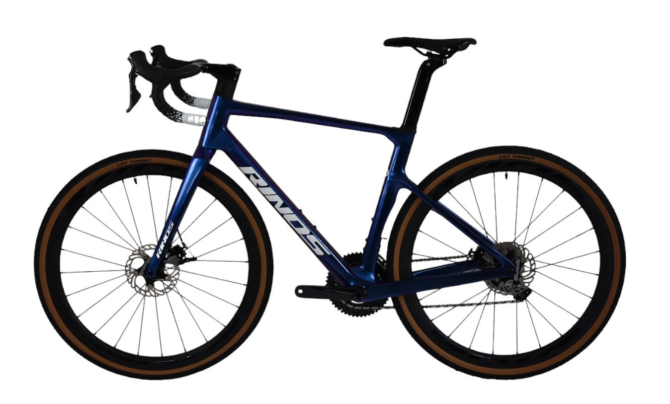 Bicicleta Gravel Carbono RINOS Sandman5.0 Shimano R8000 Ultegra