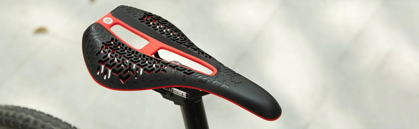 ROCKBROS Sillín de bicicleta Asiento de bicicleta transpirable cómodo Flujo de aire