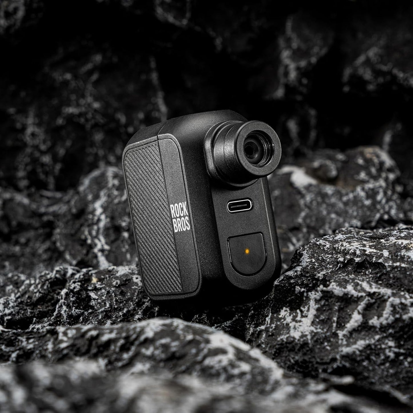 Mini bomba de bicicleta eléctrica ROCKBROS Mini bomba recargable de 100 PSI máxima