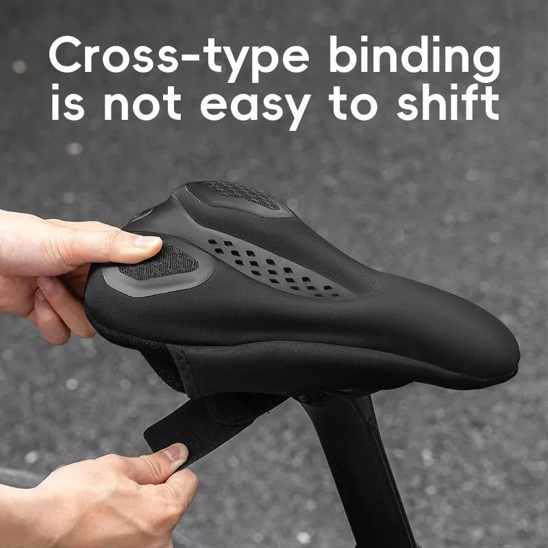 Funda protectora para sillín de bicicleta ROCKBROS con funda para lluvia