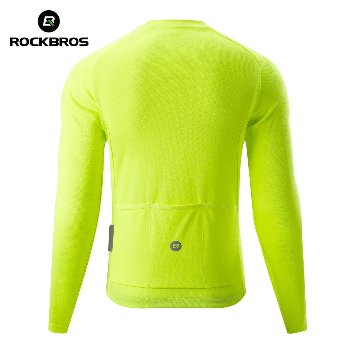 ROCKBROS Maillot de Ciclismo de Manga Larga con Cremallera Frontal Corta - Modelo YDCX011