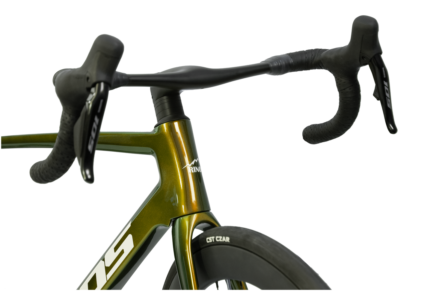 RINOS Bicicleta de carretera de carbono Odin 6.1 700 C Shimano 105 Di2 R7150 24 velocidades