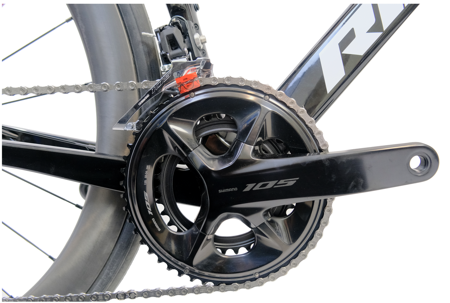 Bicicleta de carretera RINOS con cuadro de fibra de carbono, Odin 4.1, Shimano 105 ST-R7120, 24 marchas