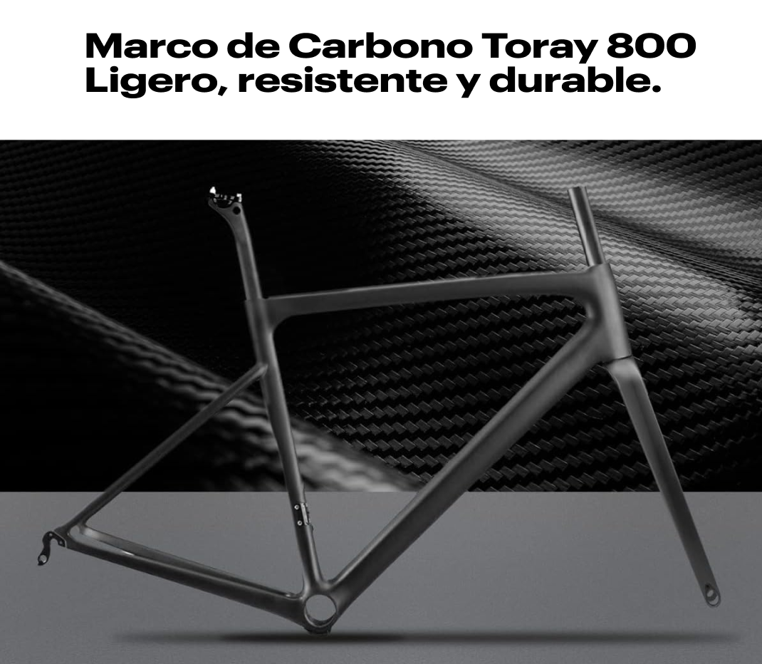 Bicicleta Gravel Carbono RINOS Sandman5.0 Shimano R8000 Ultegra