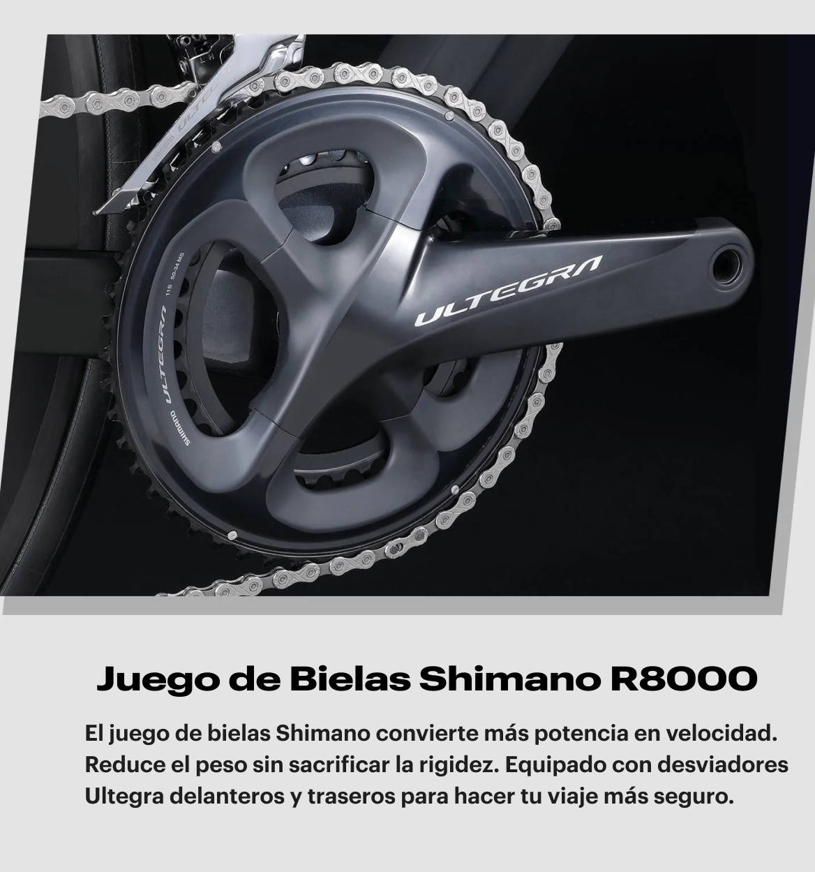 Bicicleta Gravel Carbono RINOS Sandman5.0 Shimano R8000 Ultegra