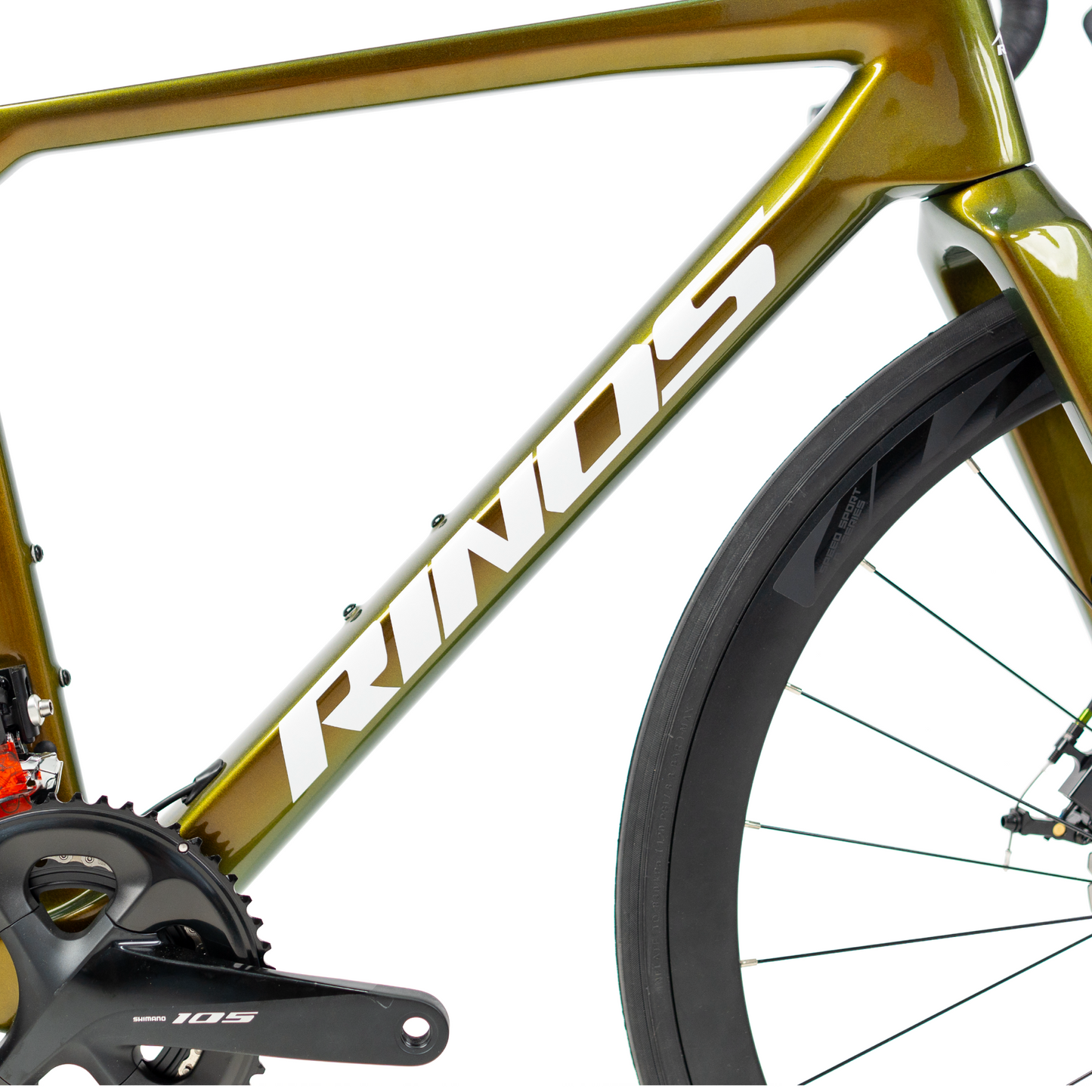 RINOS Bicicleta de carretera de carbono 700C Shimano Ultegra R8000 22 velocidades Odin5.0