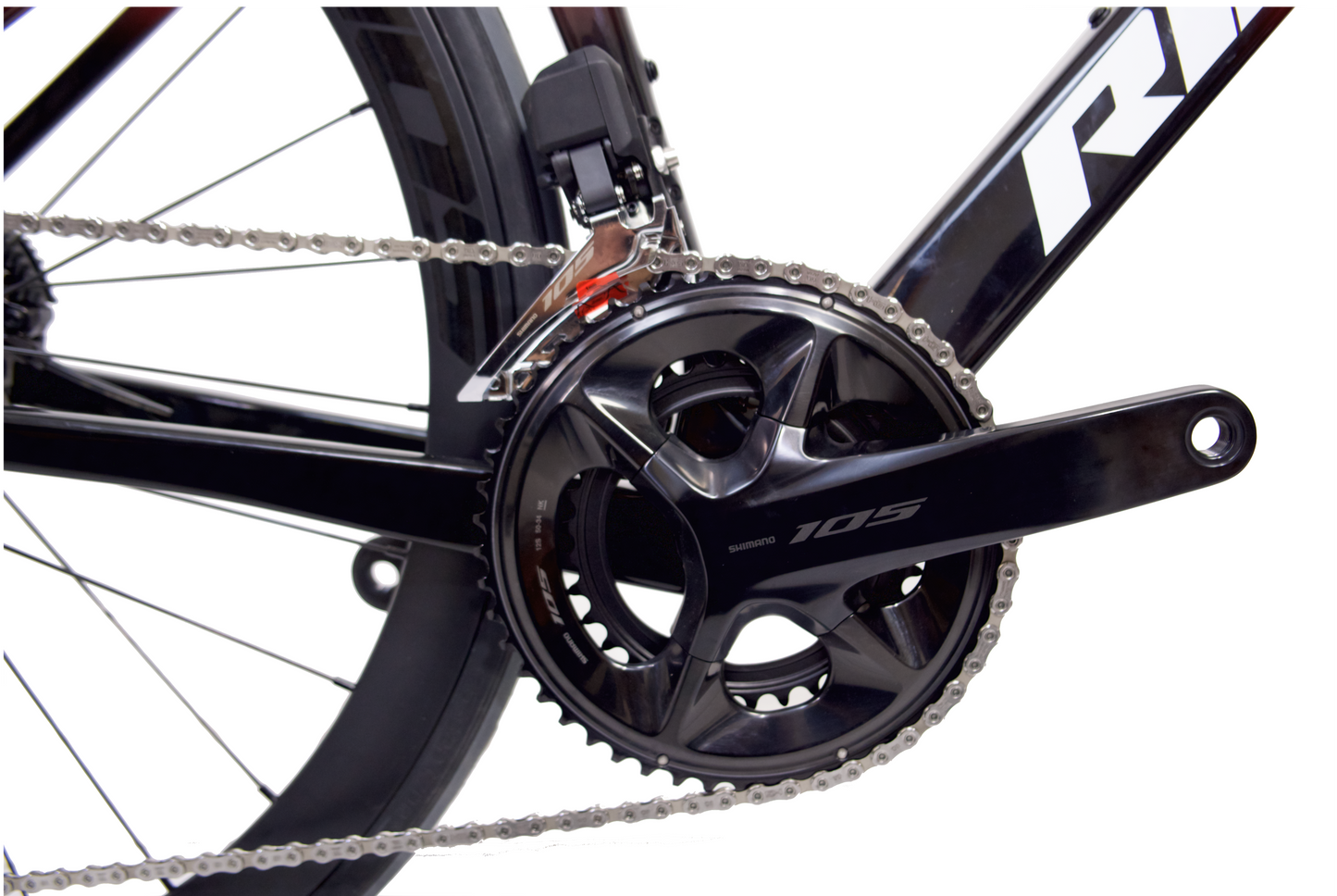 RINOS Bicicleta de carretera de carbono Odin 6 700 C Shimano 105 Di2 R7150 24 velocidades