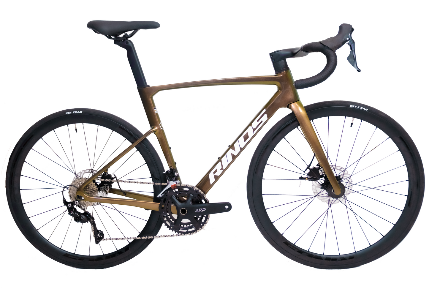 RINOS Bicicleta de carretera de carbono 700C Shimano 105 R7000 22 velocidades Odin3.0