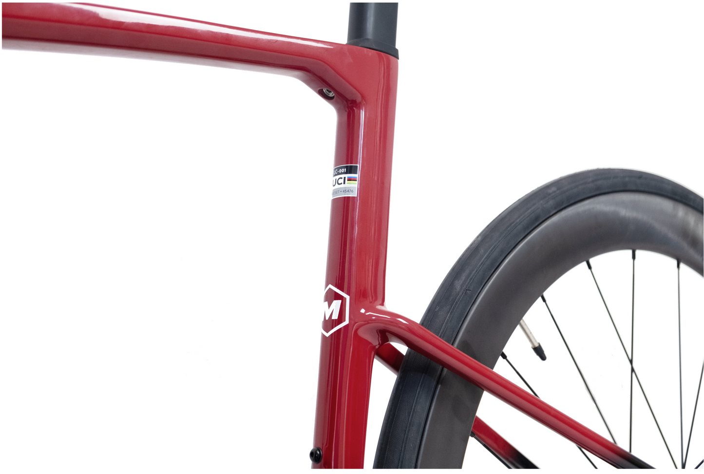 RINOS bicicleta de carretera de carbono Odin 7.1 Shimano Ultegra Di2 roja XS con ruedas de carbono, 24 velocidades
