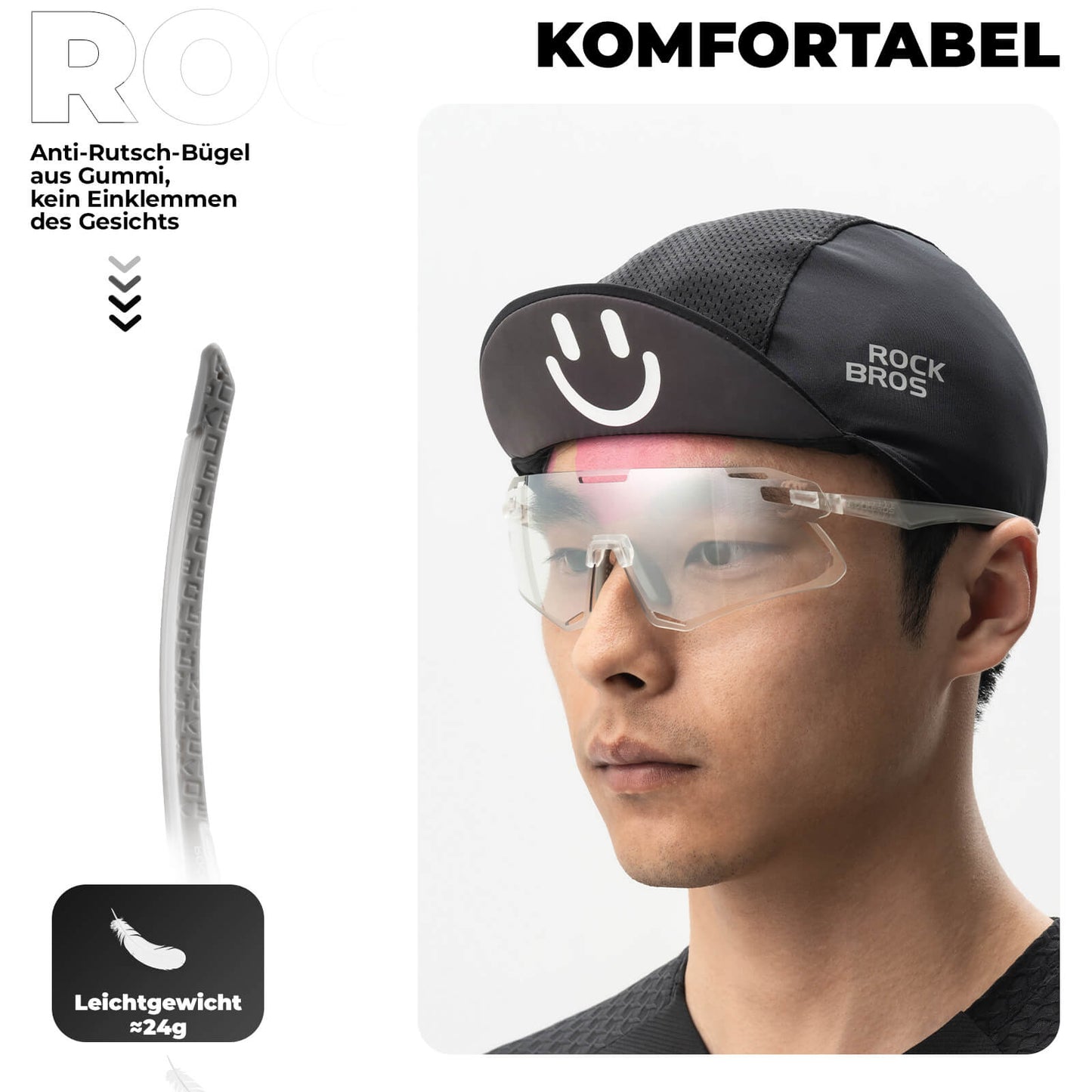 Gafas de sol, gafas de ciclismo a prueba de viento para deportes al aire libre, ROCKBROS