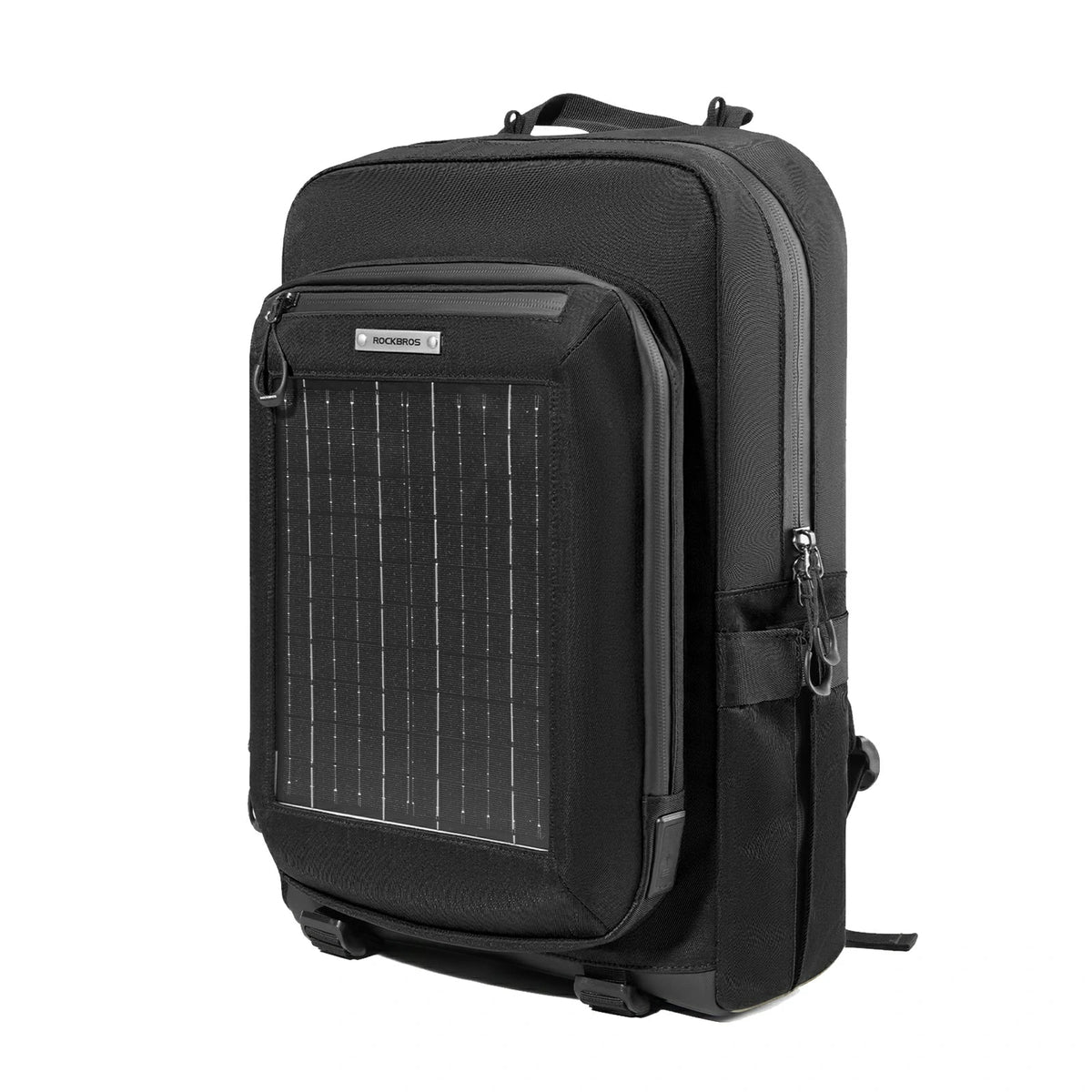 ROCKBROS Mochila Solar Solar Rucksack 20L con 10V 14W Flexible Desmontable