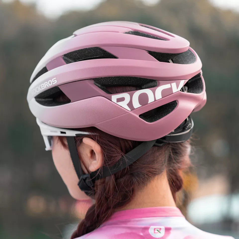 ROCKBROS casco de bicicleta casco de ciclismo casco protector unisex para bicicleta de montaña casco de bicicleta de carretera