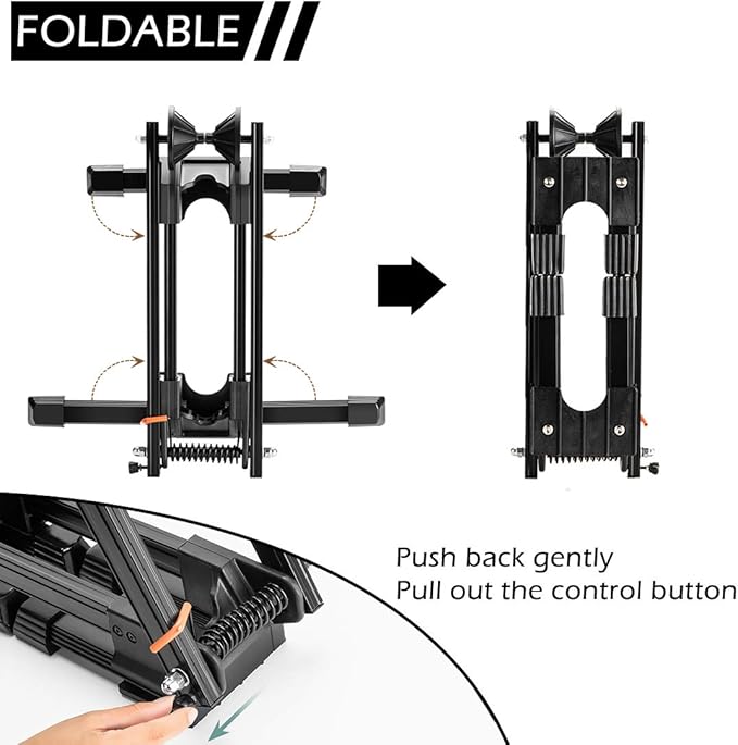 Soporte para bicicleta ROCKBROS soporte para rueda trasera soporte de exposición soporte para bicicleta plegable de aluminio