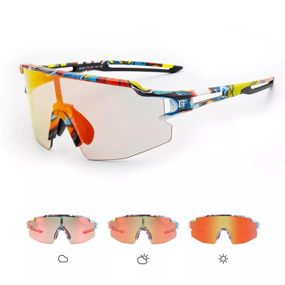 ROCKBROS Gafas de sol polarizadas/fotocromáticas Gafas de ciclismo Bicicleta UV400 UNISEX