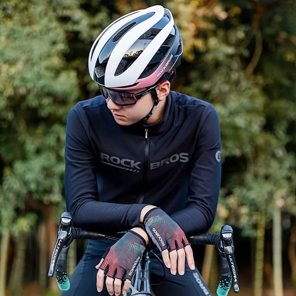 Casco de bicicleta ROCKBROS para mujeres y hombres casco de ciclismo casco protector de 4 colores M/L 55-61 cm