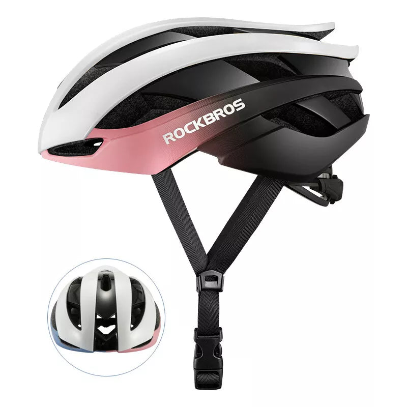Casco de bicicleta ROCKBROS para mujeres y hombres casco de ciclismo casco protector de 4 colores M/L 55-61 cm
