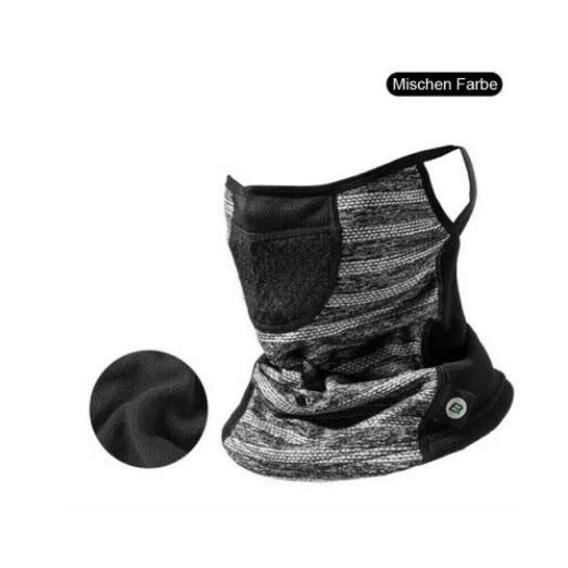 ROCKBROS Pasamontañas Máscara Bicicleta Casco Protector Boca Oreja Colgante Transpirable