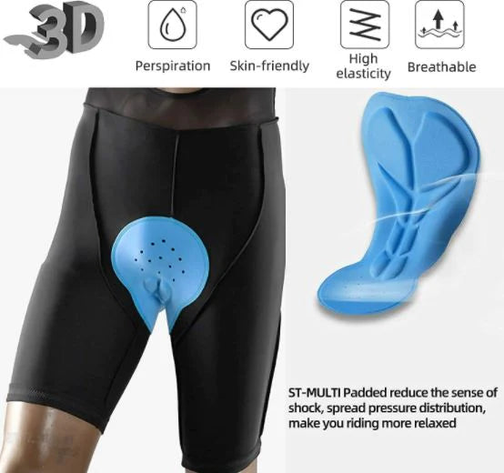 ROCKBROS Culotte corto acolchado con tirantes M-4XL