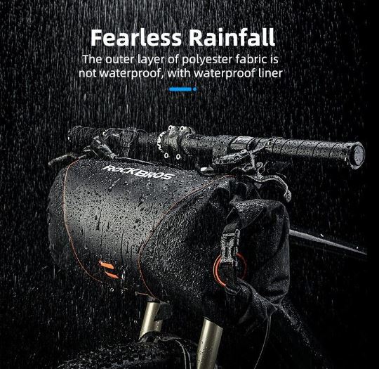 ROCKBROS bolsa cuadro delantera bicicleta bolsa manillar ca.2L