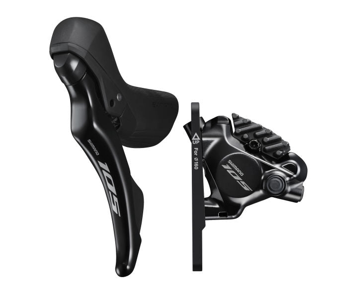 SHIMANO Palanca de freno de cambio izquierda freno de disco 105 ST-R7120/BR-R7170