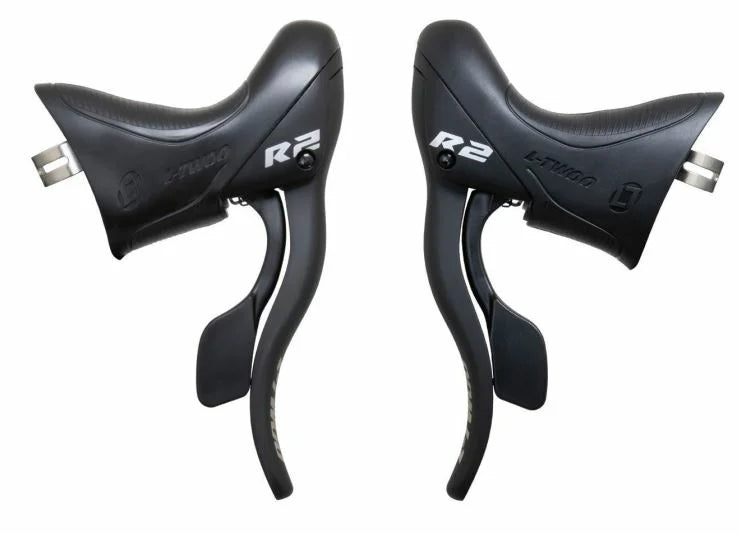 LTWOO Palanca de cambio derecha con palanca de freno de aleación 2*7 marchas con cable de acero inoxidable de 2050mm