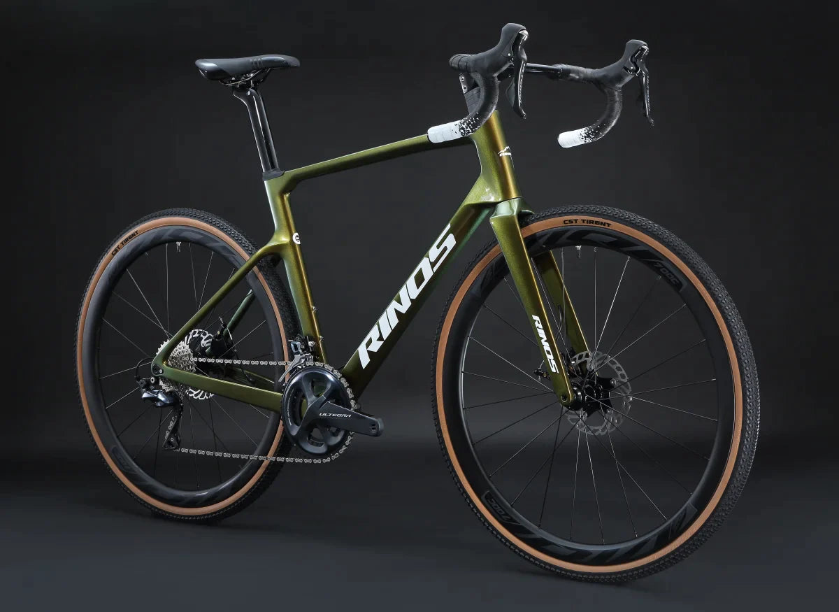 Bicicleta Gravel Carbono RINOS Sandman5.0 Shimano R8000 Ultegra