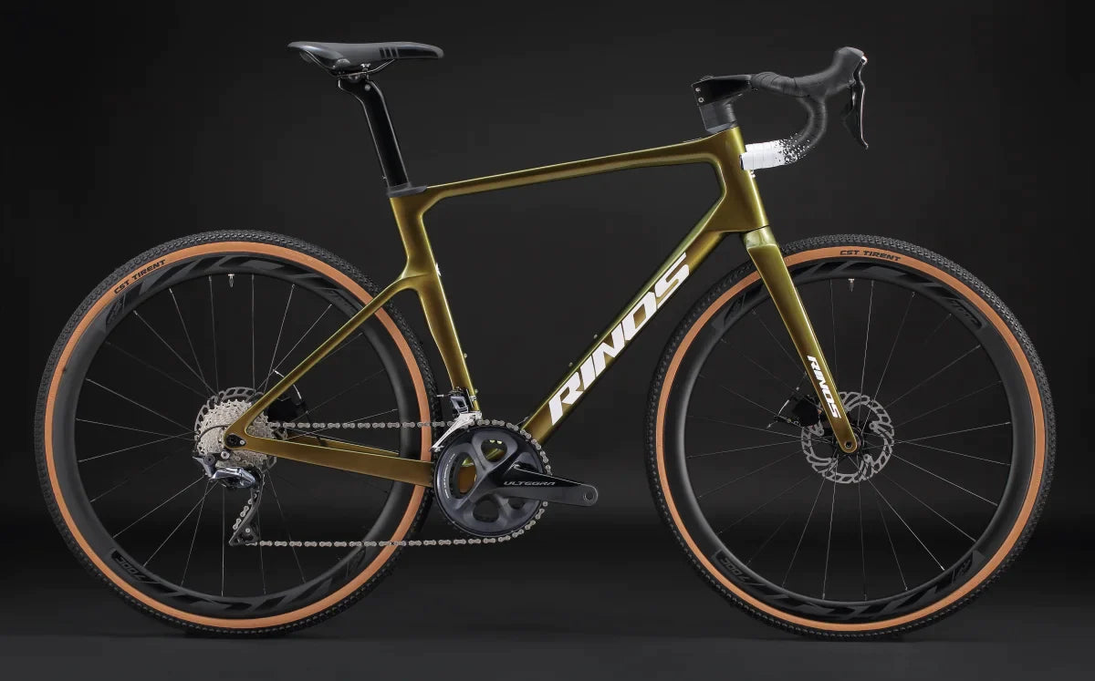 Bicicleta Gravel Carbono RINOS Sandman5.0 Shimano R8000 Ultegra