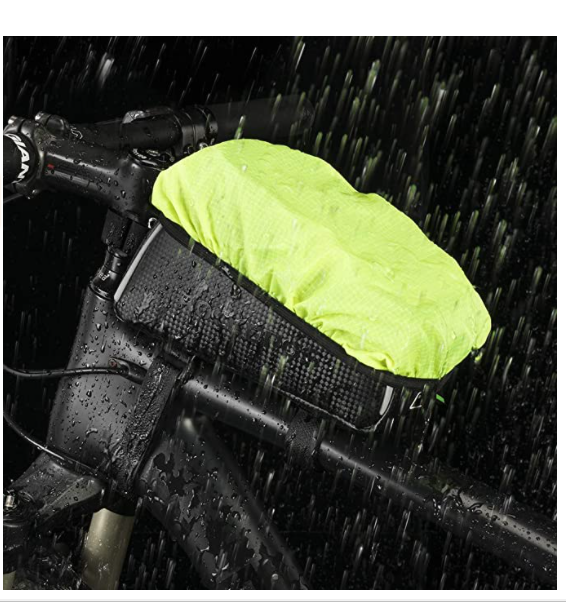 ROCKBROS 017 Bolsa de marco de bicicleta resistente al agua para teléfonos móviles de hasta 6,5 pulgadas