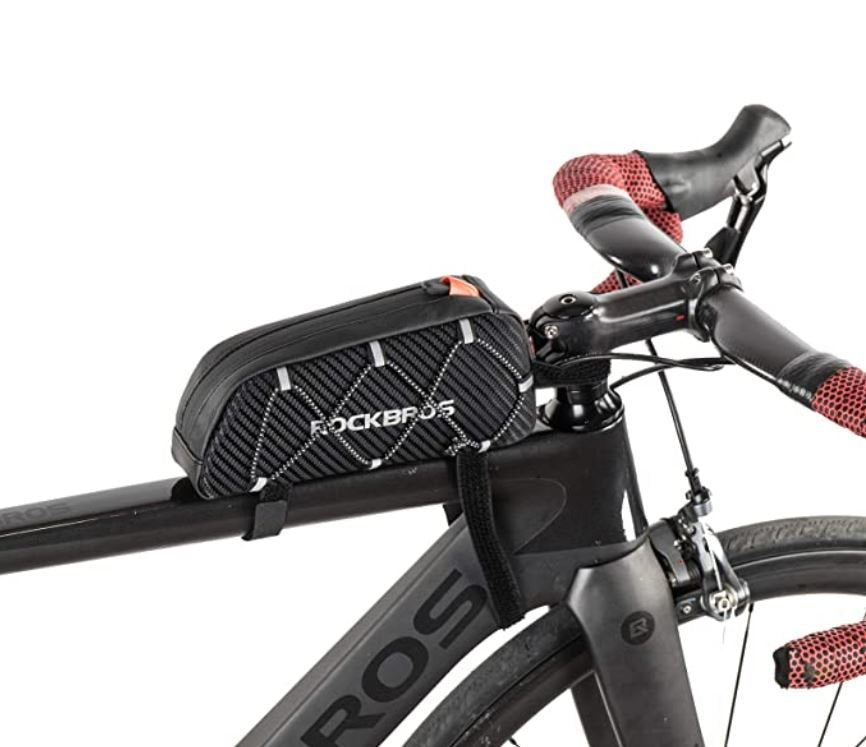 ROCKBROS 039BK bolsa para cuadro de bicicleta aprox.1L para teléfono móvil