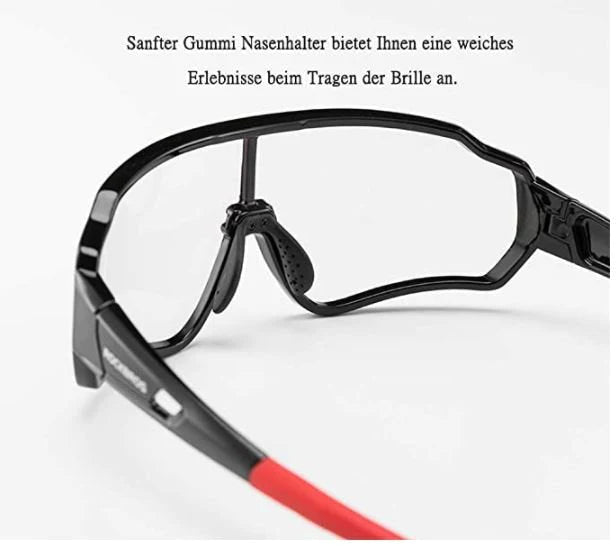 ROCKBROS 10161 Gafas de sol fotocromáticas Bicicleta Protección UV400