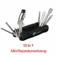 ROCKBROS 12 en 1 mini herramienta de reparación herramienta de bicicleta multifuncional