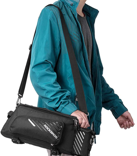 ROCKBROS A9-BK Bolsa plegable lateral 9-12L