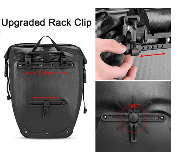 ROCKBROS AS-002-1 Bolsa para bicicletas 27 L Bolsa de transporte