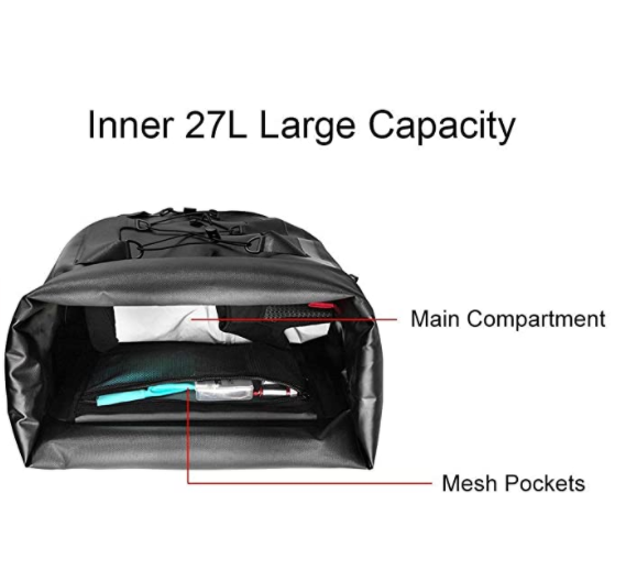 ROCKBROS AS-002-1 Bolsa para bicicletas 27 L Bolsa de transporte