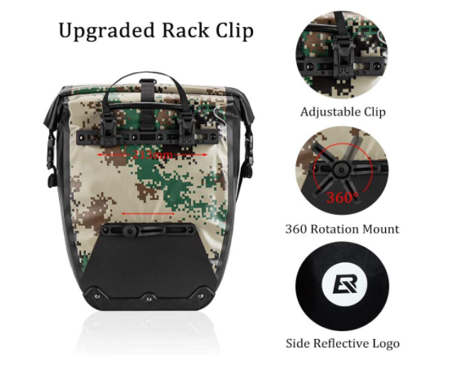 ROCKBROS AS-002-1 Bolsa para bicicletas 27 L Bolsa de transporte