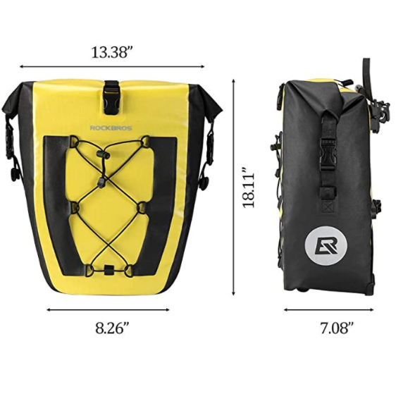 ROCKBROS AS-002-1 Bolsa para bicicletas 27 L Bolsa de transporte