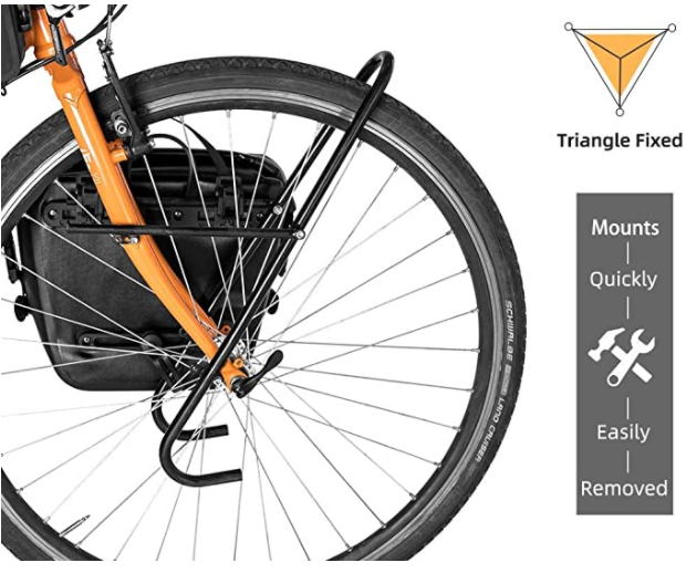 ROCKBROS AS-003-1BK Bolsa de transporte delantera/trasera 12-16L