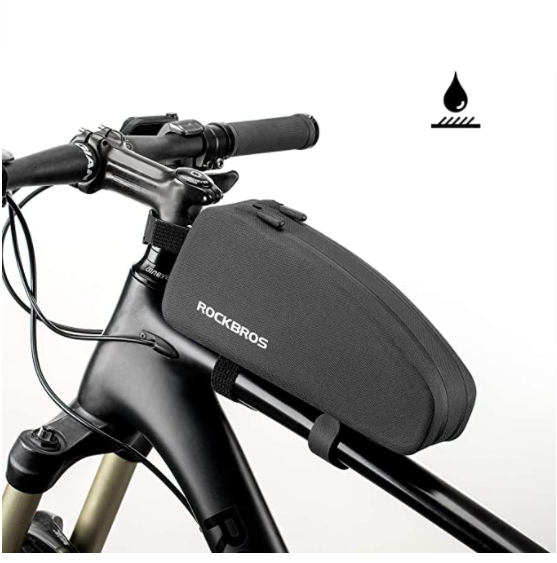ROCKBROS AS-019 Bolsa para marco de bicicleta 1L con 1x cremallera