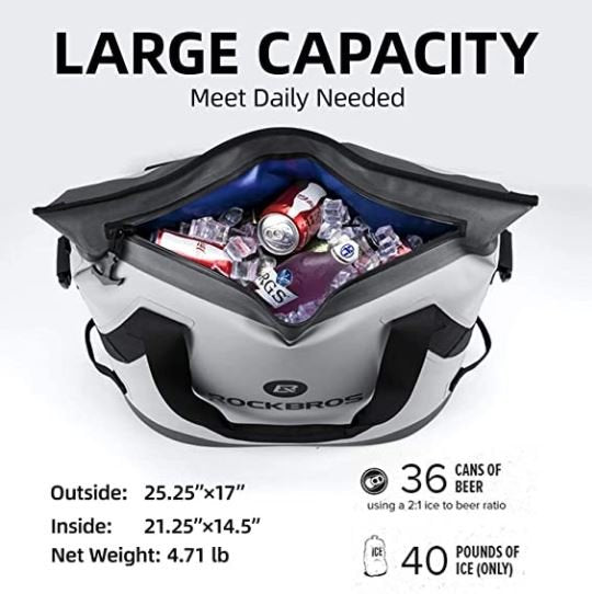 ROCKBROS BX-003 Bolsa Nevera Impermeable Caja Aislada 17L