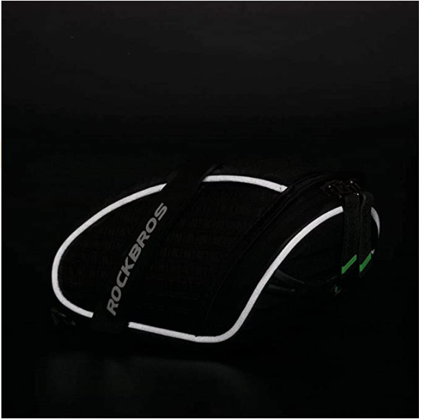 ROCKBROS C16 Bolsas de sillín de bicicleta reflectantes