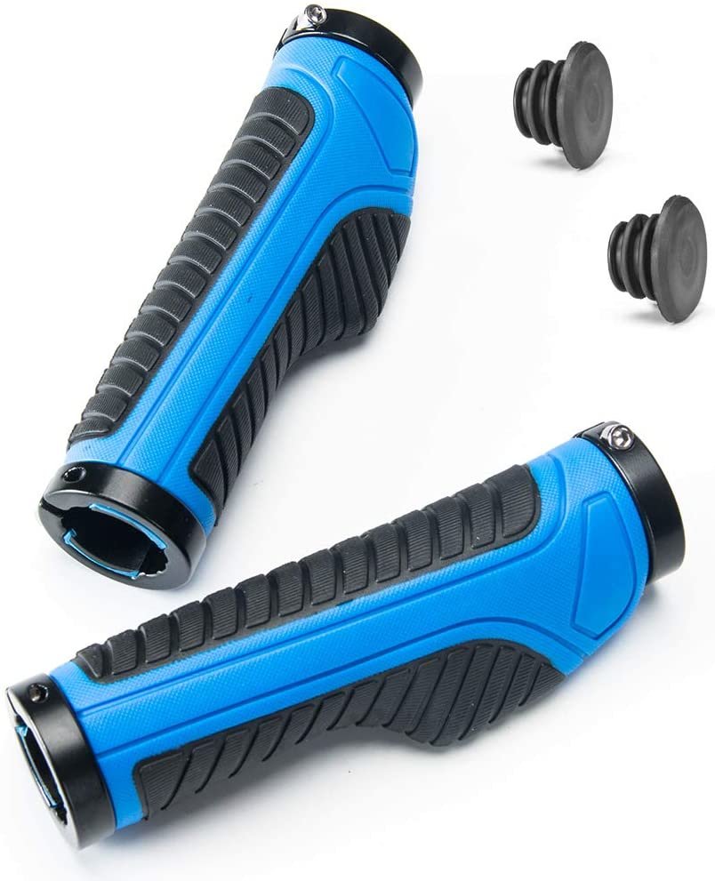 ROCKBROS Puños Ergonómicos para Manillar de Bicicleta Antideslizantes 22mm