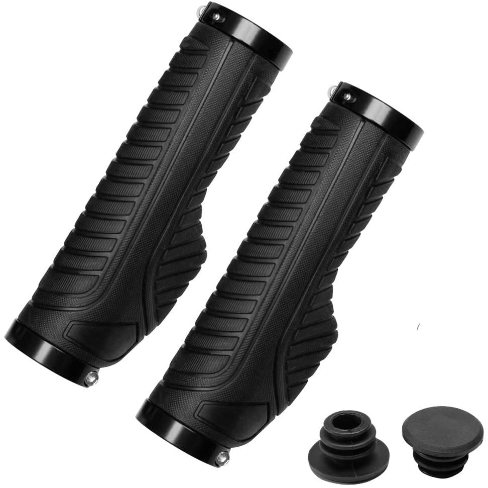 ROCKBROS Puños Ergonómicos para Manillar de Bicicleta Antideslizantes 22mm