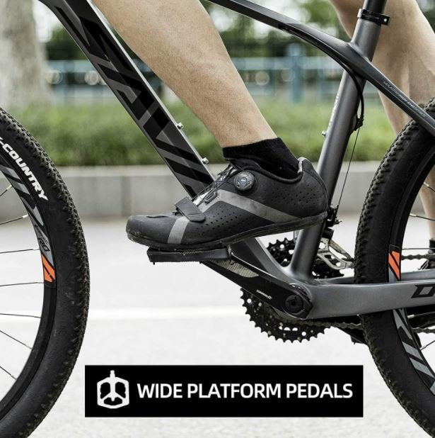 Rockbros Bike Pedales Mountain Bike Road Bike Pedales 9/16 Pulgadas 3 SELLADO RODAMIENTO