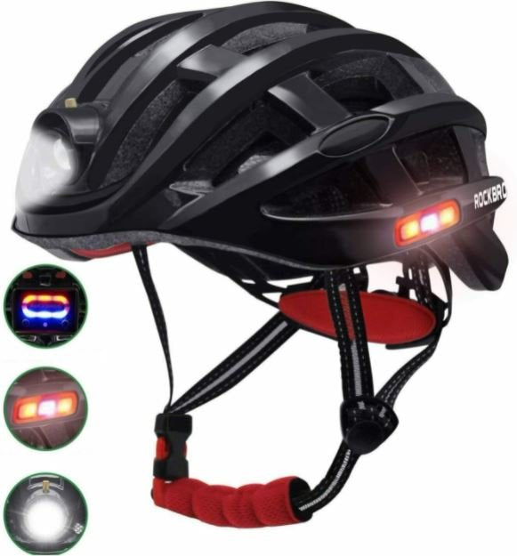 Rockbros Casco de bicicleta de Tamaño 57-62 cm Casco de bicicleta multifunción